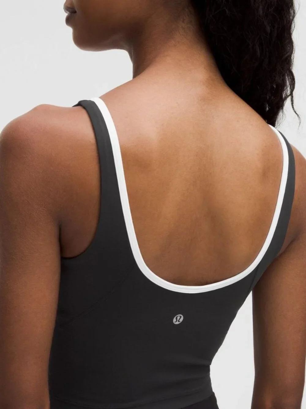 NWT Lululemon Align Notched-Neck Tank, Black & White Size 6